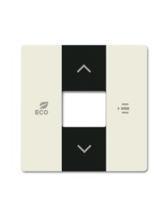 CP-FCC-884  ABB-free@home  Pokrywa regulatora fancoil  future linear 84 biały matowy