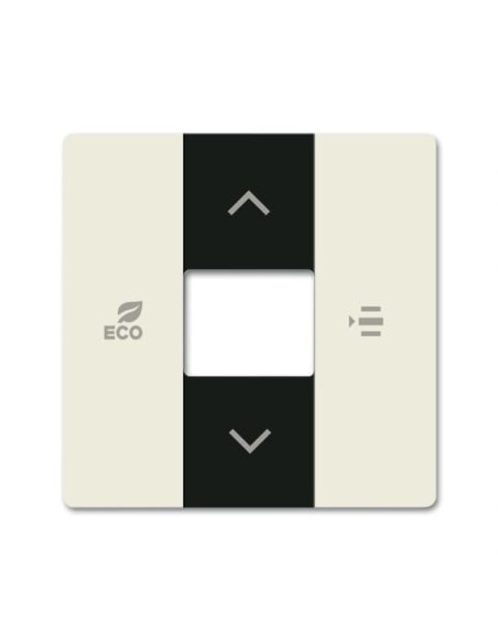 CP-FCC-884  ABB-free@home  Pokrywa regulatora fancoil  future linear 84 biały matowy