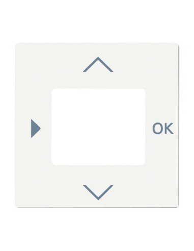 6435-884  pokrywa termostatu TC16-20U  future linear 884 biały matowy