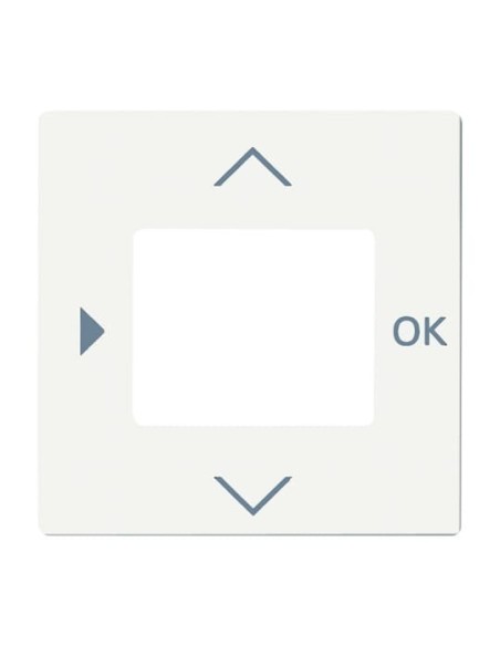 6435-884  pokrywa termostatu TC16-20U  future linear 884 biały matowy