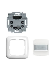 64761 UJ-214  ABB-flexTronics  kompletny czujnik ruchu basic z ramką 1x10A  Busch-Duro SI 214 biały alpejski