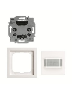 64761 UJ-84-500  ABB-flexTronics  kompletny czujnik ruchu basic z ramką 1x10A  future linear 84 biały studyjny