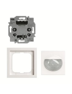 64764 UJ-84-500  ABB-flexTronics  kompletny czujnik ruchu z ramką ścienny 1x10A  future linear 84 biały studyjny