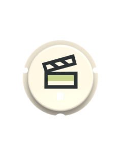 SBS-N2BL  przycisk do sensora f@h sym. scena  Zenit biały