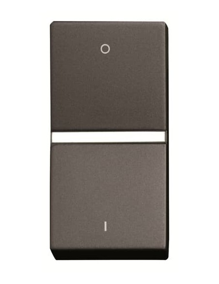 N2102AN  łącznik schodowy b.śrub. 1M  Zenit Anthracite