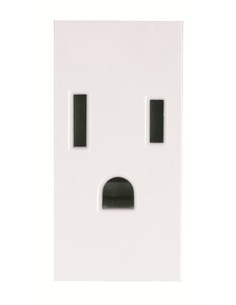 N2128 BL  gniazdo nema 2M  Zenit White