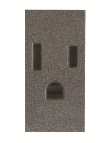 N2128 AN  gniazdo nema 2M  Zenit antracyt