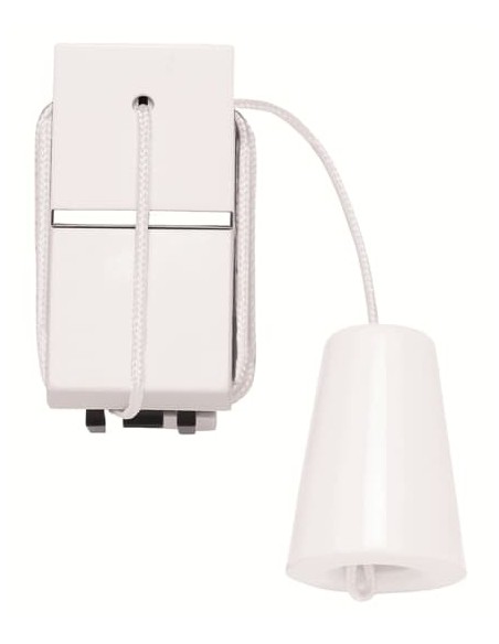 N2148BL  łącznik pojedynczy z linką b.śrub 1M  Zenit White