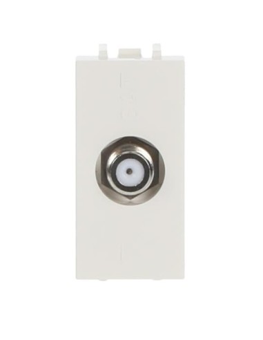 N2150BL  gniazdo TV typ F końcowe 1M  Zenit White