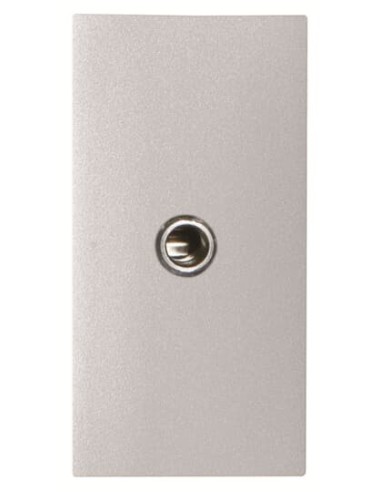 N2155.4PL  gniazdo mini-jack 35mm 1M  Zenit Silver