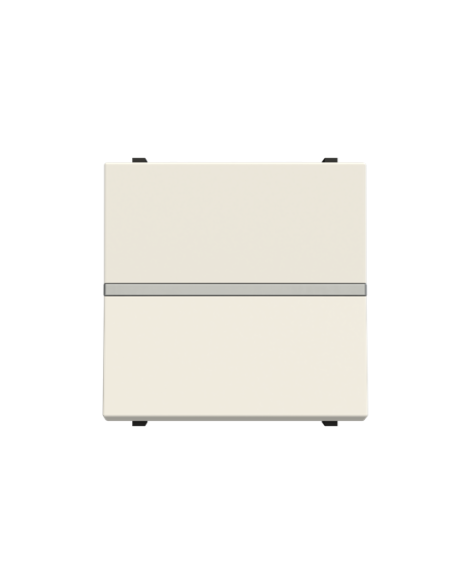 N2201.2BL  łącznik pojedynczy dwubiegunowy b.śrub. 2M  Zenit White