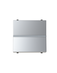 N2201.2PL  łącznik pojedynczy dwubiegunowy b.śrub. 2M  Zenit Silver