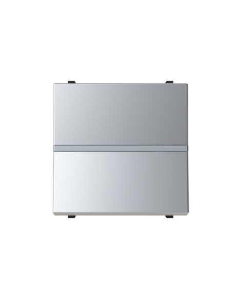 N2201.2PL  łącznik pojedynczy dwubiegunowy b.śrub. 2M  Zenit Silver