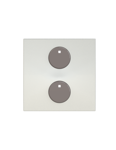 SR-2-N2PL  ABB-free@home  pokrywa sensora 2 przyciski 2M  Zenit Silver