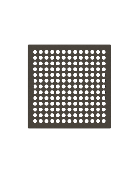 N2229 AN  pokrywa maskująca do głośnika 2  Zenit Anthracite