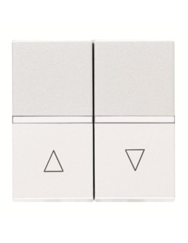 N2244.1BL  przełącznik roletowy 2M  Zenit White