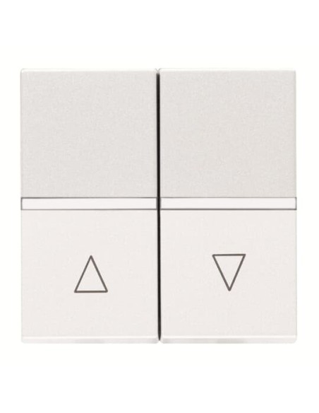 N2244.1BL  przełącznik roletowy 2M  Zenit White