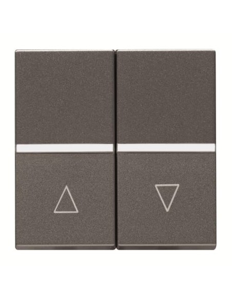 N2244.1AN  przełącznik roletowy 2M  Zenit Anthracite