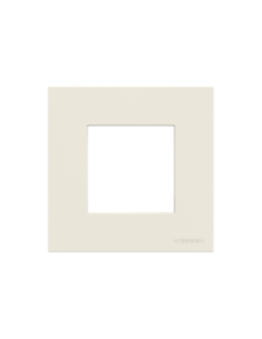 N2271.1 BL  ramka ozdobna pojedyncza Zenit R Solid  White logo Niessen