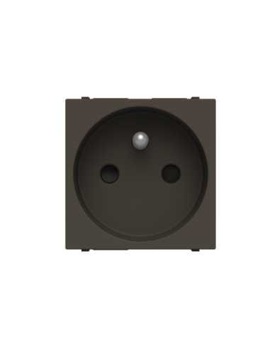 N2287.6AN  gniazdo z bolcem b.śrub. 2M  Zenit Anthracite