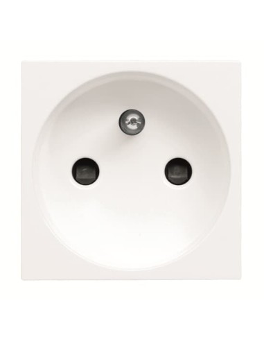 R2287.8 BL Gniazdo z bolcem z diodą - 2M - Biały