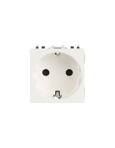 N2288BL  gniazdo Schuko śrub. 2M  Zenit White