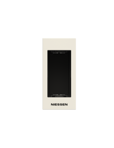 R2671 BL Ramka do profili metalowych i plastikowych - 1M - Biały