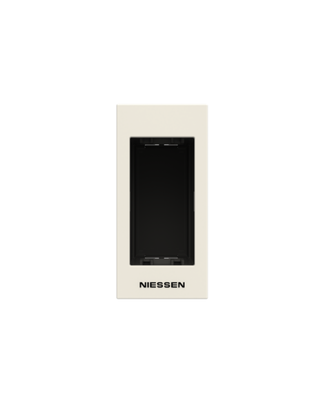 R2671 BL Ramka do profili metalowych i plastikowych - 1M - Biały