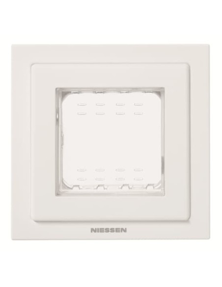 N3271 BL  ramka natynkowa IP55 pojedyncza Zenit  White