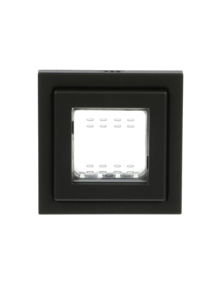 N3271 AN  ramka natynkowa IP55 pojedyncza Zenit  Anthracite