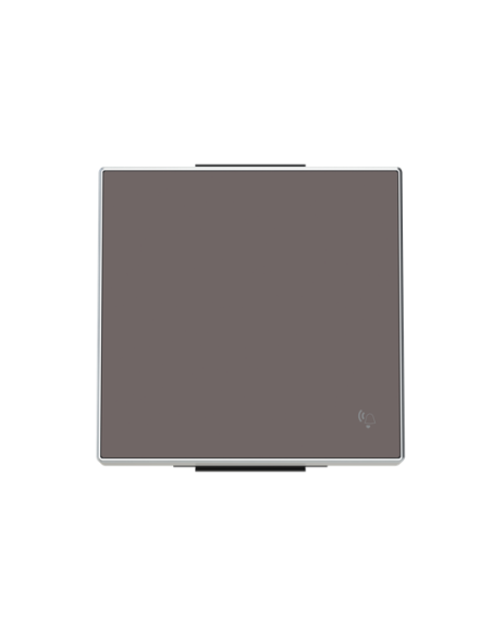 8504 TP^KLAWISZ Z SYMBOLEM DZWONEK1-KROTNY Taupé