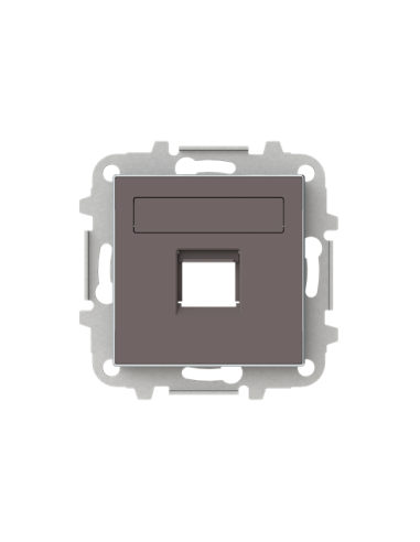 8518.1 TP^POKRYWA GNIAZDA RJ121-KROTNA Taupé