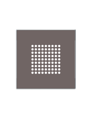 8529 TP^POKRYWA DZWONKA Taupé