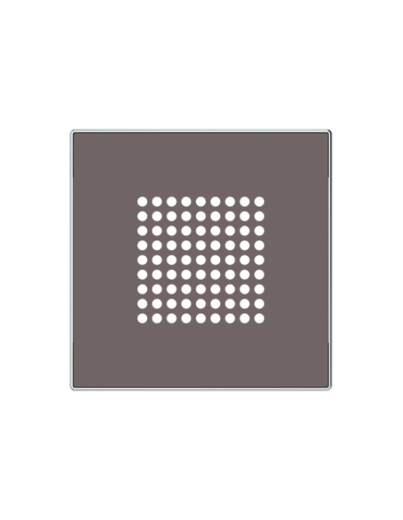 8529 TP^POKRYWA DZWONKA Taupé