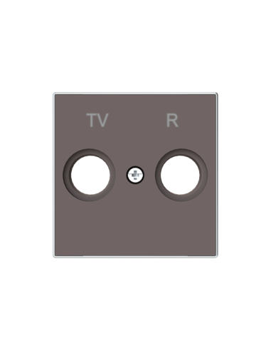 8550 TP^POKRYWA GNIAZDA TV R Taupé