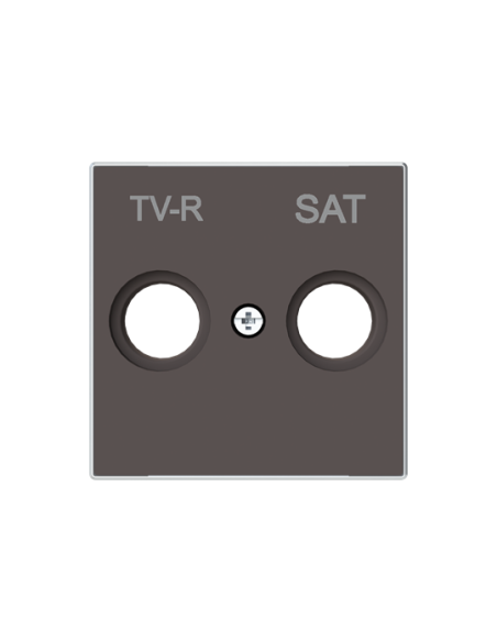 8550.1 TP^POKRYWA GNIAZDA TV-R SAT Taupé