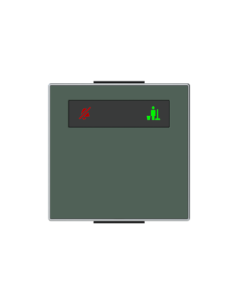 8580.4 CM^POKRYWA DND MUR przycisk Comodoro