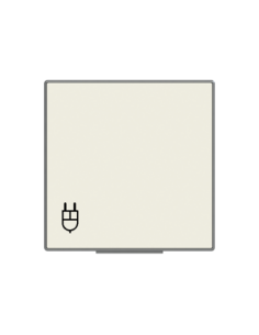 8588.1 BL^POKRYWA GNIAZDA SCHUKO Z KLAPKĄ