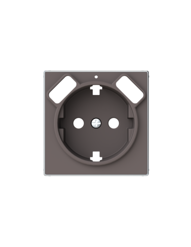 8588.3 TP^POKRYWA GNIAZDA SCHUKO Z USB Taupé
