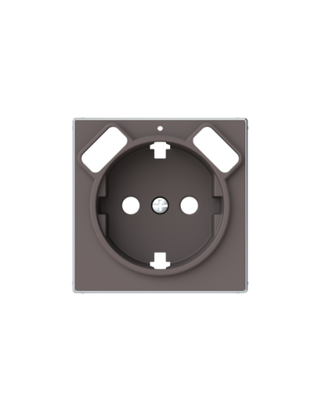8588.3 TP^POKRYWA GNIAZDA SCHUKO Z USB Taupé