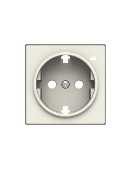 8588.8 BL^POKRYWA GNIAZDA SCHUKO Z OKIENKIEM
