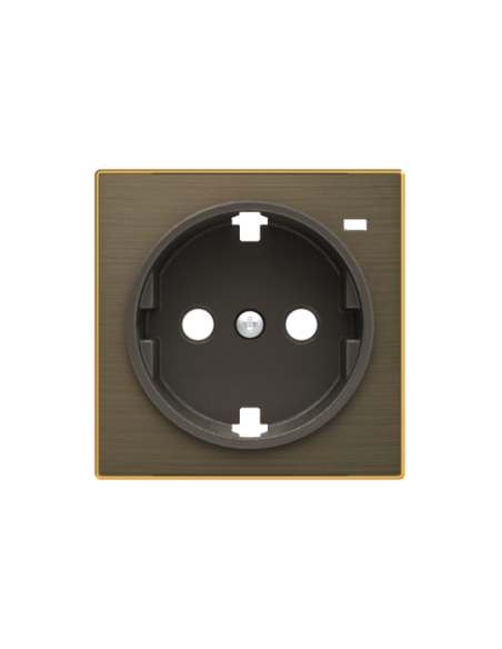 8588.8 OE^POKRYWA GNIAZDA SCHUKO Z OKIENKIEM