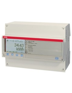 A43 113-100 licznik energii elektrycznej 3 faz bezpośr do 80A en. czynna klasa dokł B(1) M-Bus seria Steel