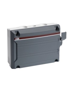 BWS616TPN Rozłącznik bezpieczeństwa w obudowie plastikowej 6-bieg 16A (AC23 7.5kW) IP65 napęd boczny jasnoszara obudowa z