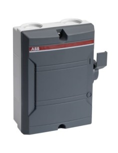 BWS425TPSN Rozłącznik bezpieczeństwa w obudowie plastikowej 4-bieg 25A (AC23 11kW) IP65 napęd boczny jasnoszara obudowa z