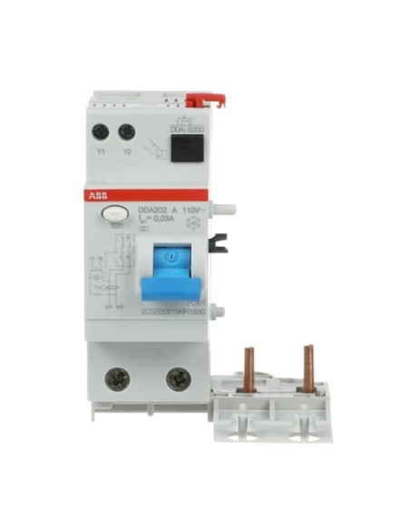 DDA202 A-63 003 110V Blok różnicowo-prądowy