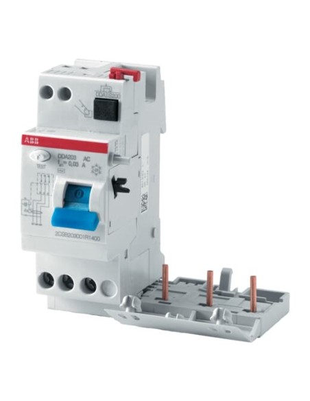 DDA203 AC-63 2 Blok różnicowo-prądowy