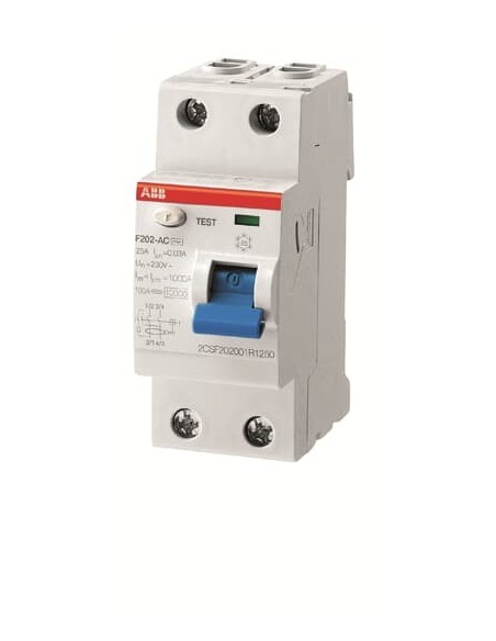 F202 AC-100 0.5 wyłącznik różnicowo-prądowy  2P  AC  100A  500mA  bezzwłoczny