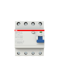 F204 AC-25 0.03 wyłącznik różnicowo-prądowy  4P  AC  25A  30mA  bezzwłoczny