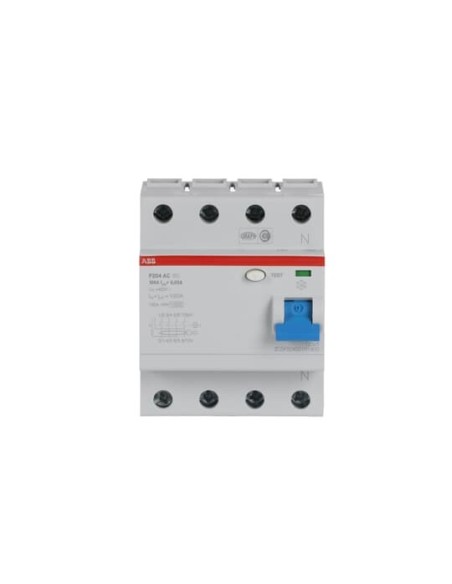 F204 AC-100 0.03 wyłącznik różnicowo-prądowy  4P  AC  100A  30mA  bezzwłoczny